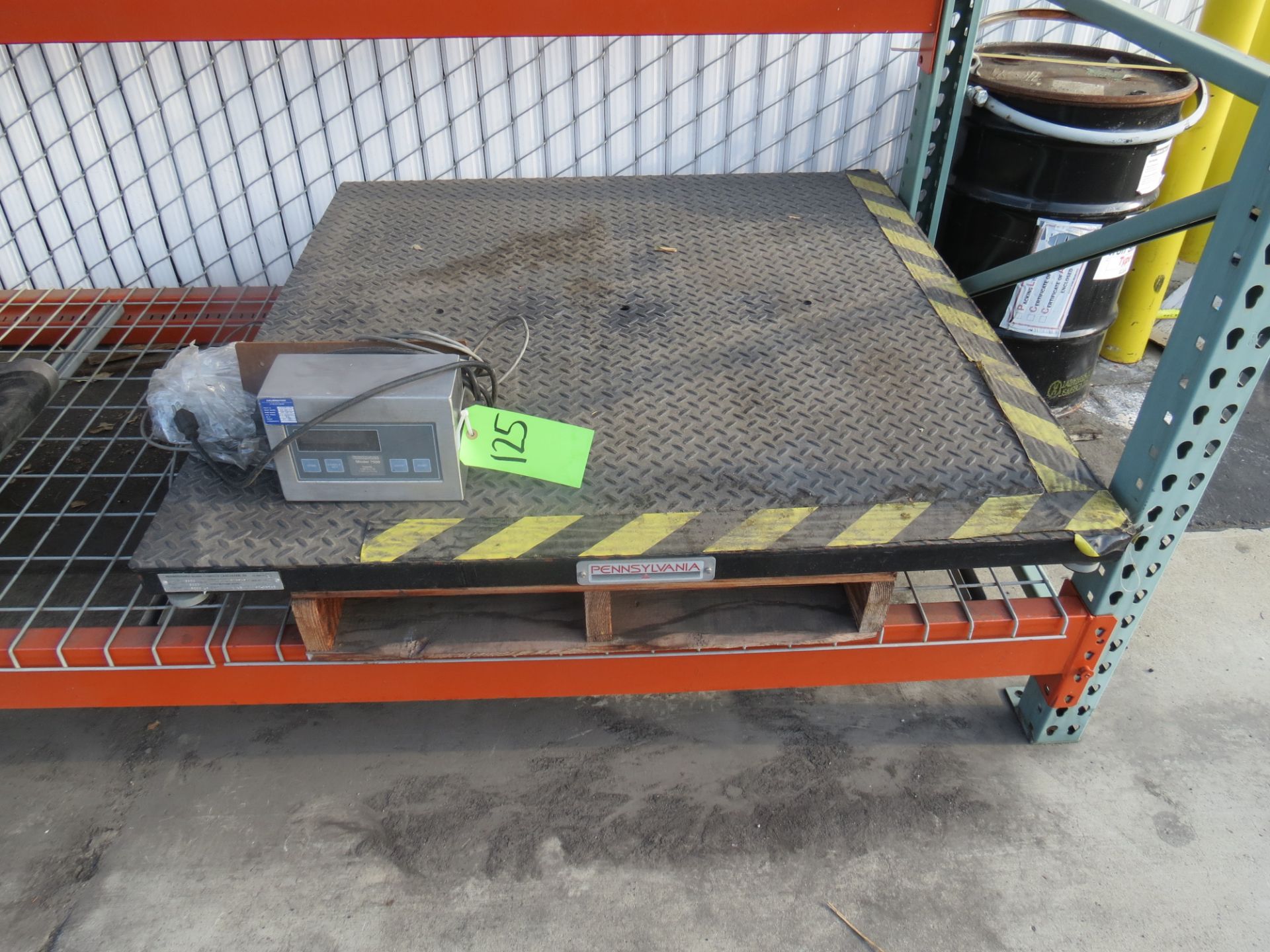 Pennsylvania Platform Scale, Platform Model 6600, Scale Model 7500, 5K lbs. Capacity