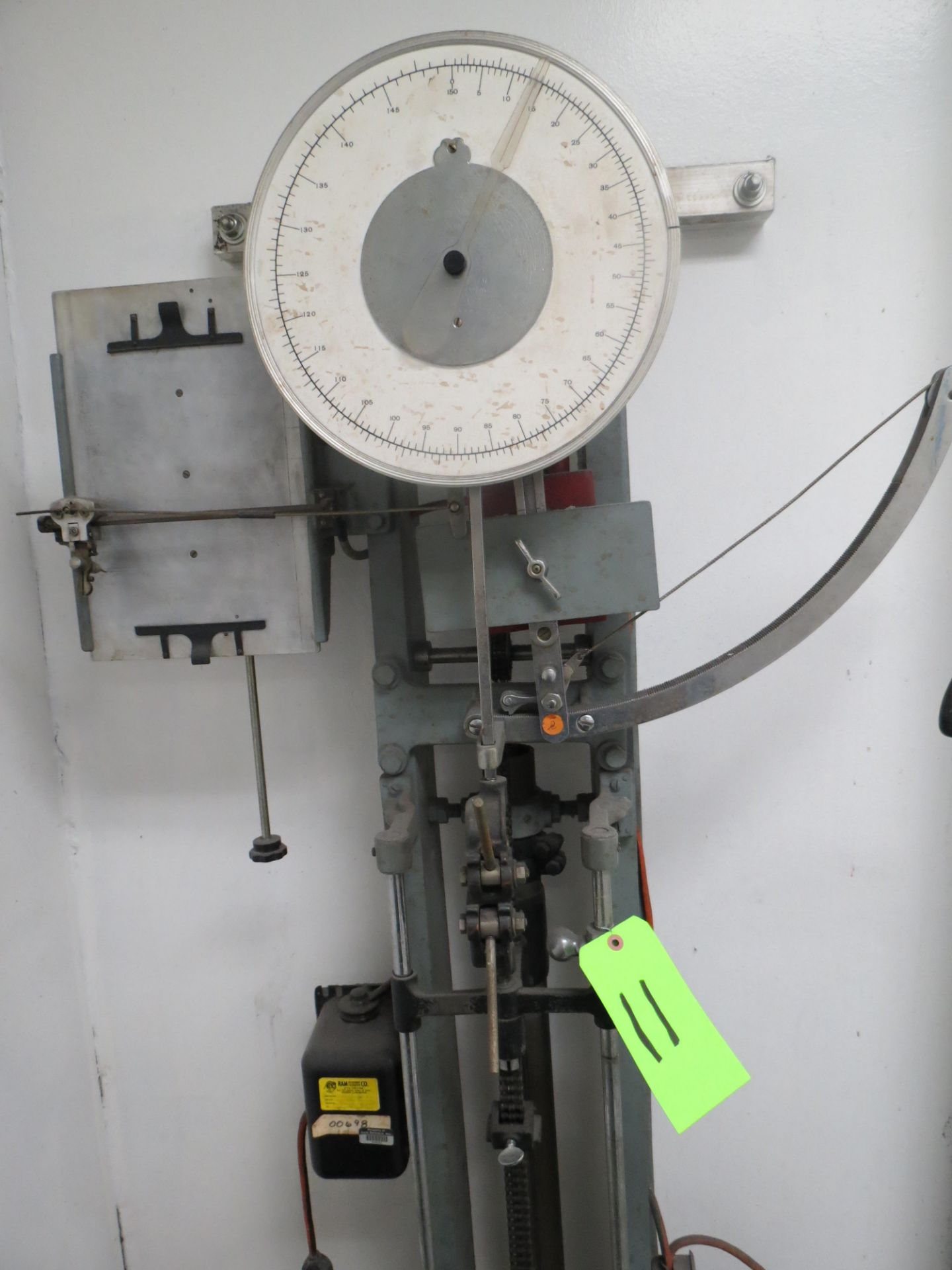 Scott Testers Inc. Model CC Two Speed Drive, Tensile Tester - Image 4 of 5