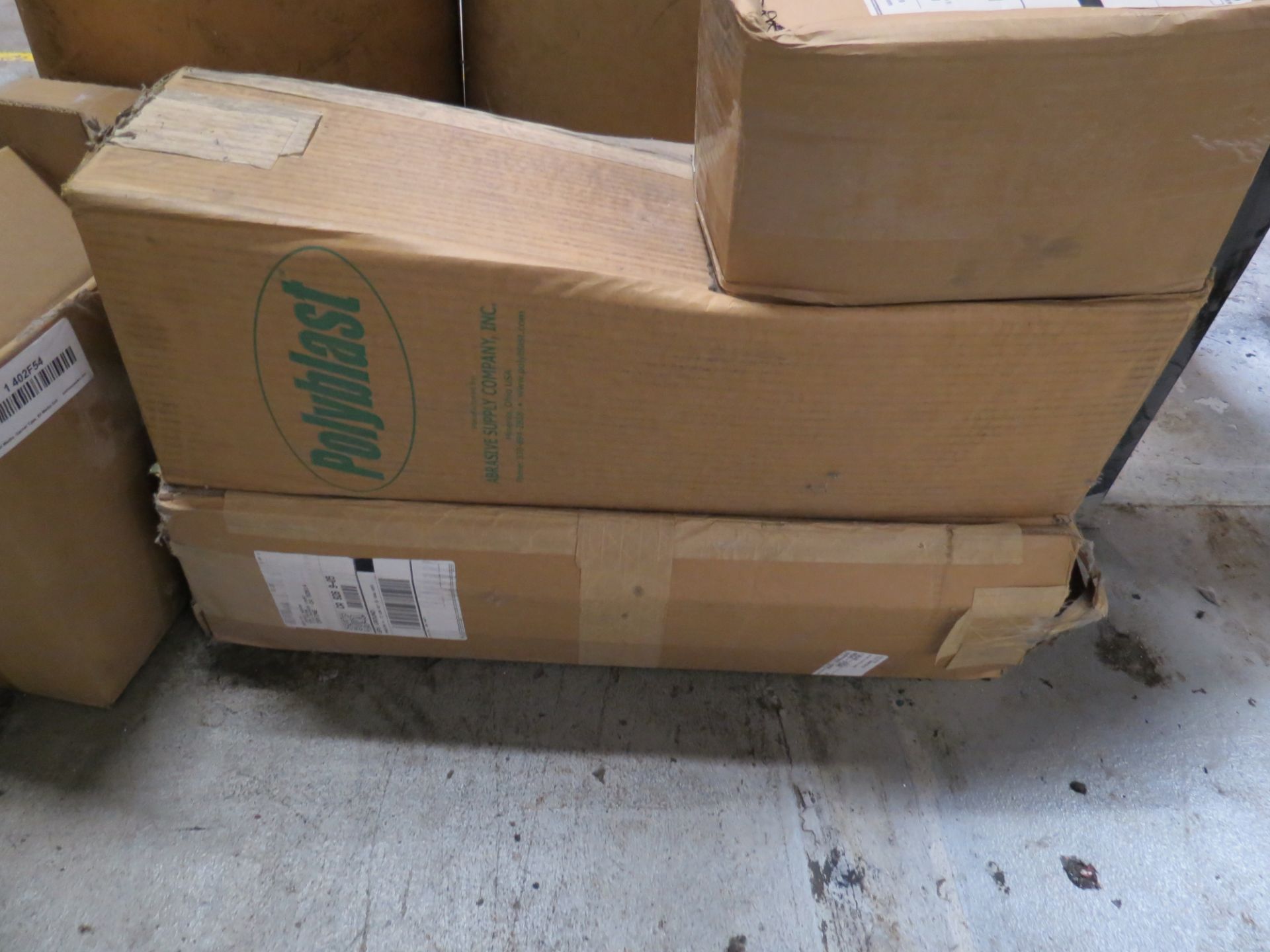 Lot Assorted Abrasive Supply Co. Polyblast Media in Boxes & Drums - Image 3 of 6