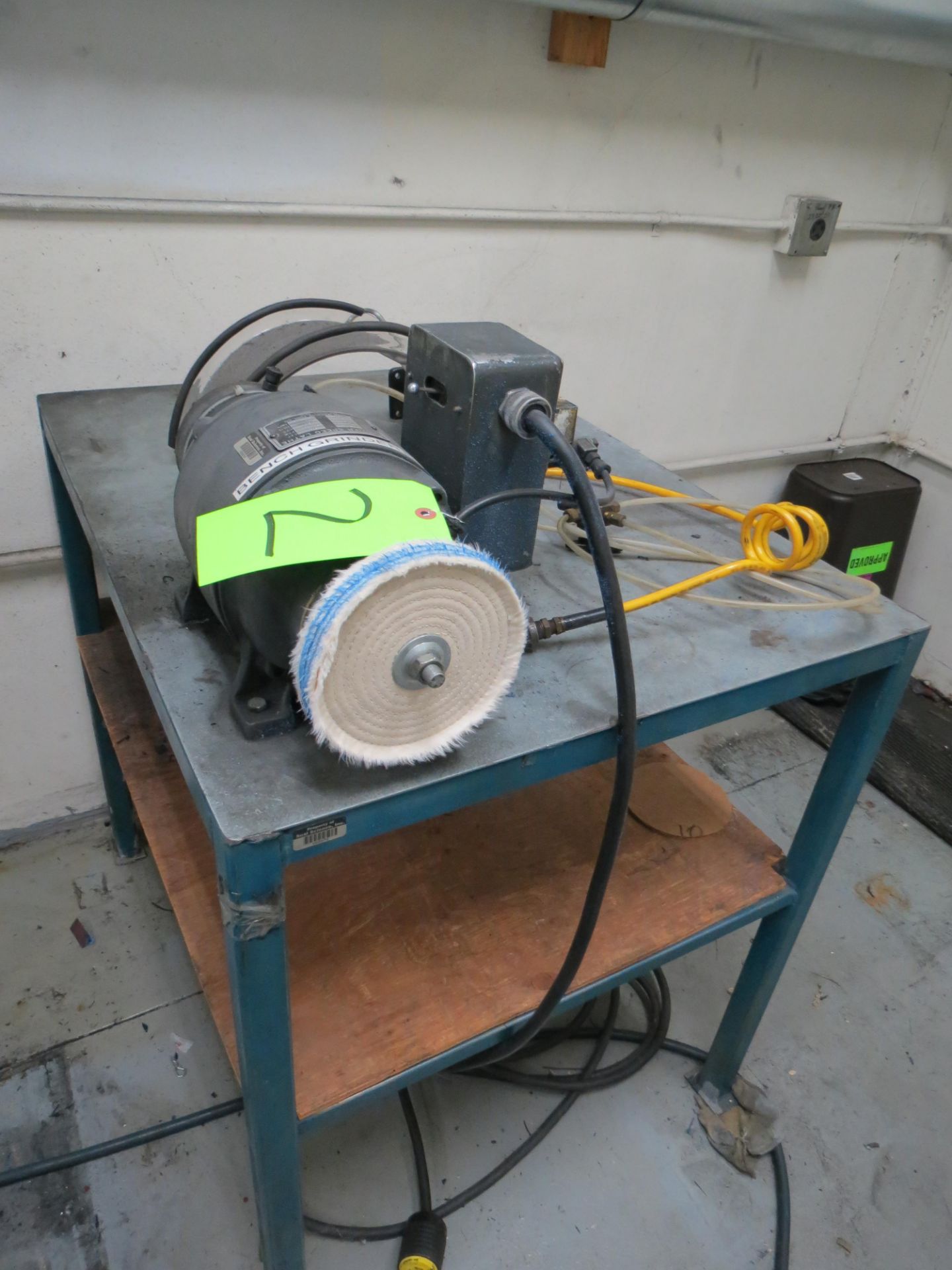 Crozier Double End Bench Top Grinder / Polisher with Table - Image 2 of 3