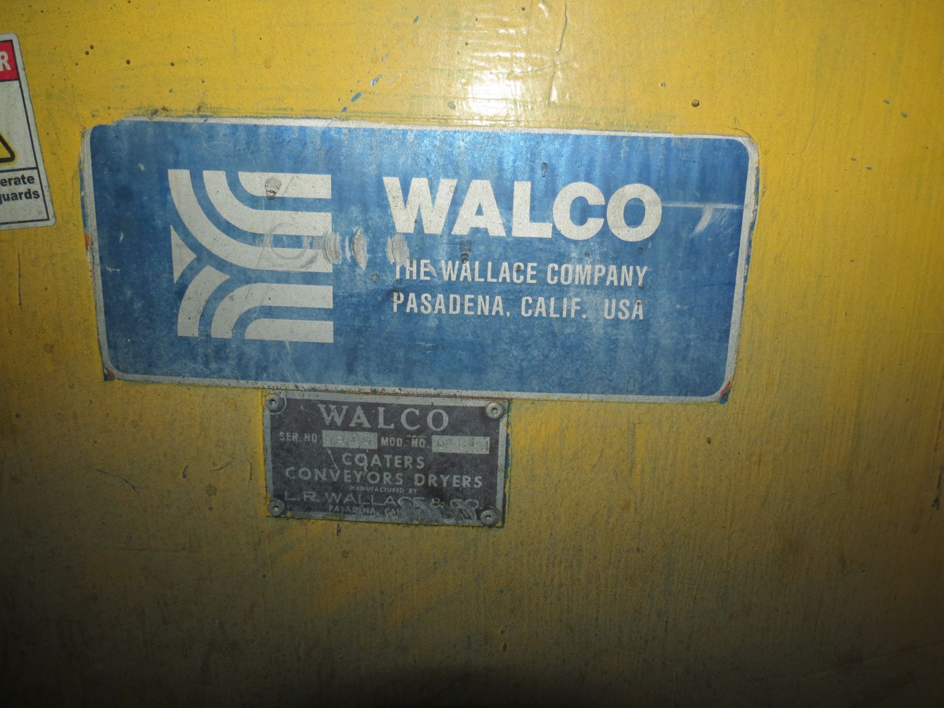 Walco Model 82-C1-M Industrial Overlay Sheet to Sheet Laminator - Image 2 of 5