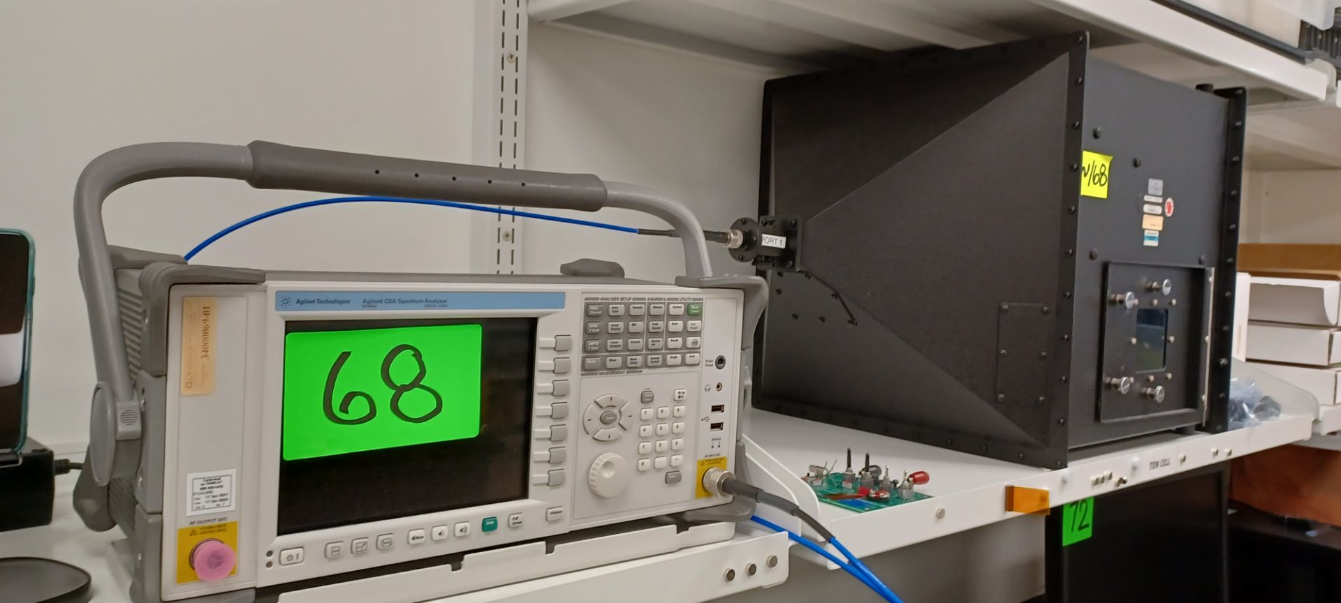 AGILENT TECHNOLOGIES N1996A AGILENT CSA SPECTRUM ANALYZER 100 KHZ-3GHZ /W PORT BOX - Image 2 of 7