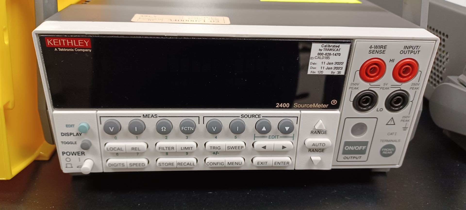 KEITHLEY 2400 SOURCEMETER, CALIBRATED UNTIL 1/2023