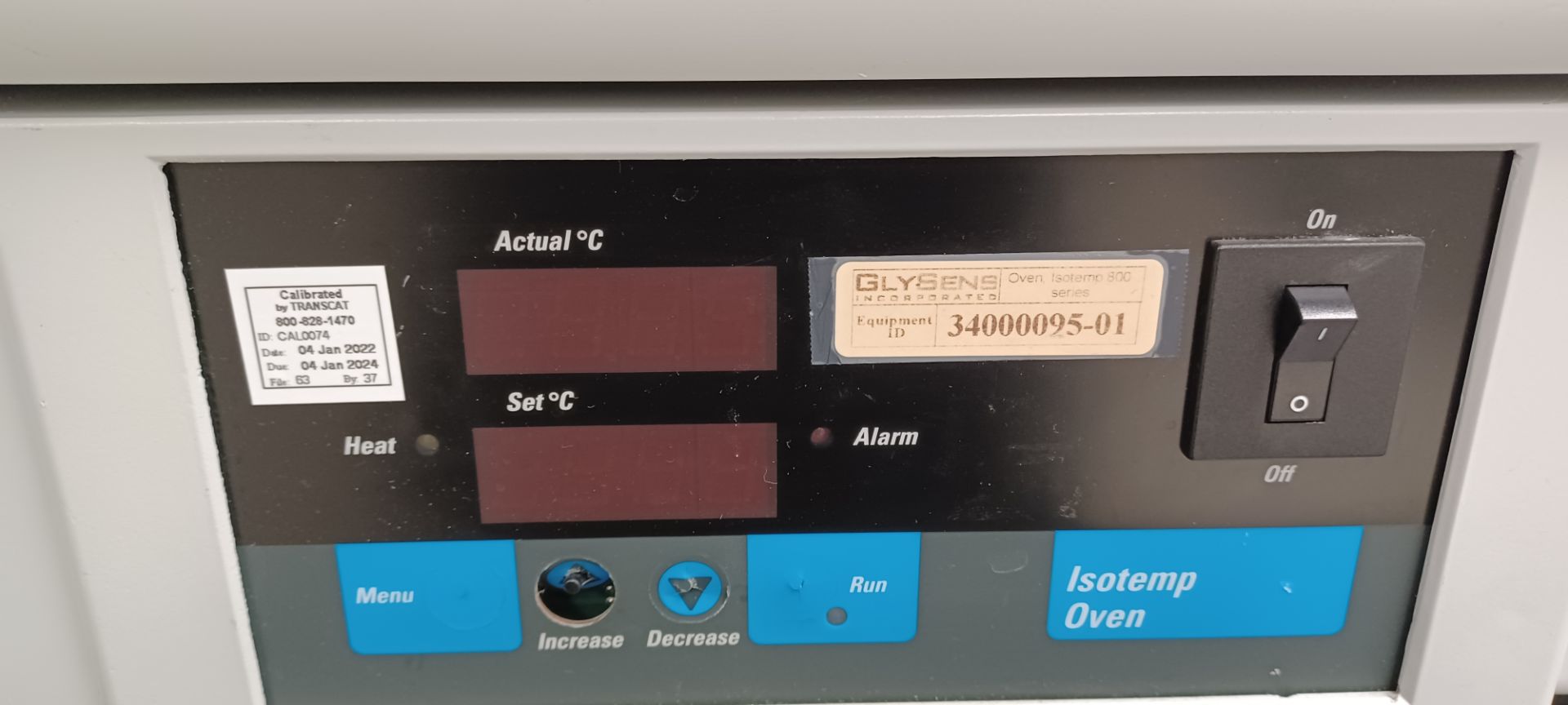 FISHER SCIENTIFIC ISOTEMP OVEN, CALIBRATED TIL 1/2024 - Image 5 of 5