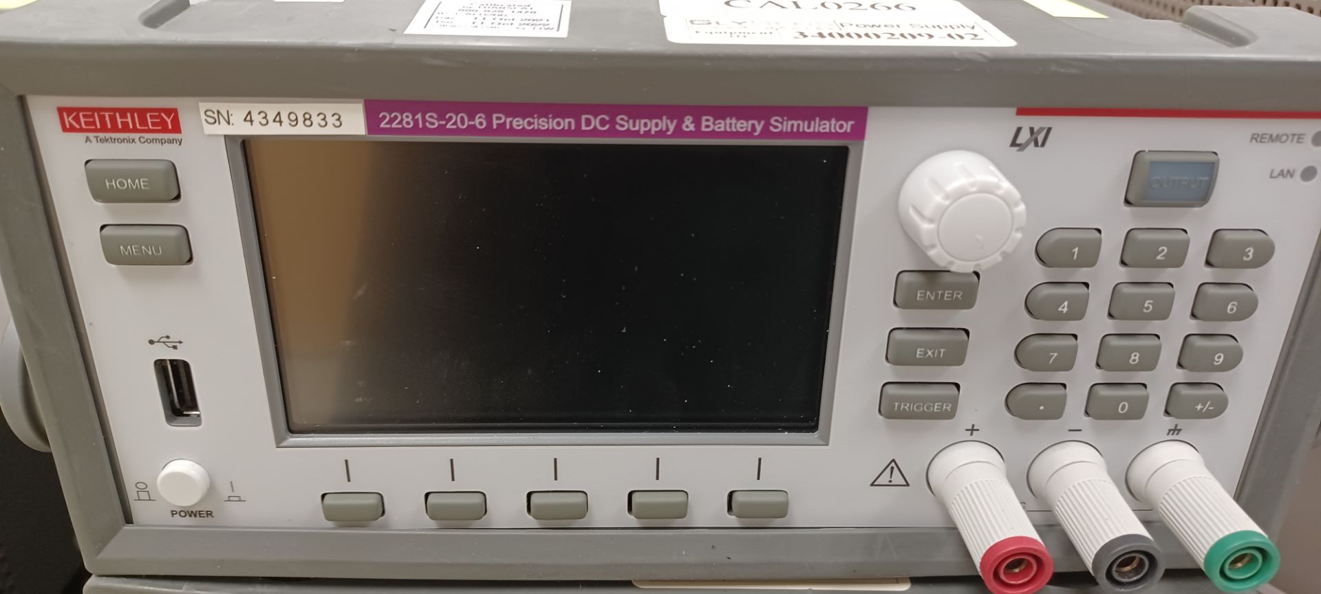 LOT (2) KEITHLEY 2281S-20-6 PRECISION DC SUPPLY & BATTERY SIMULATOR - Image 2 of 5