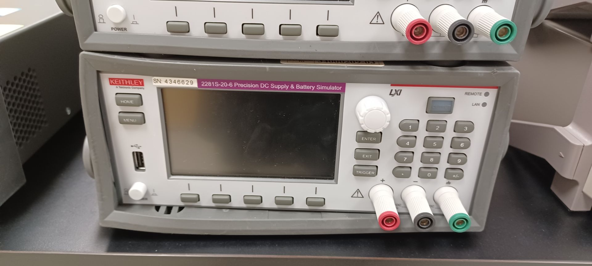 LOT (2) KEITHLEY 2281S-20-6 PRECISION DC SUPPLY & BATTERY SIMULATOR - Image 3 of 5