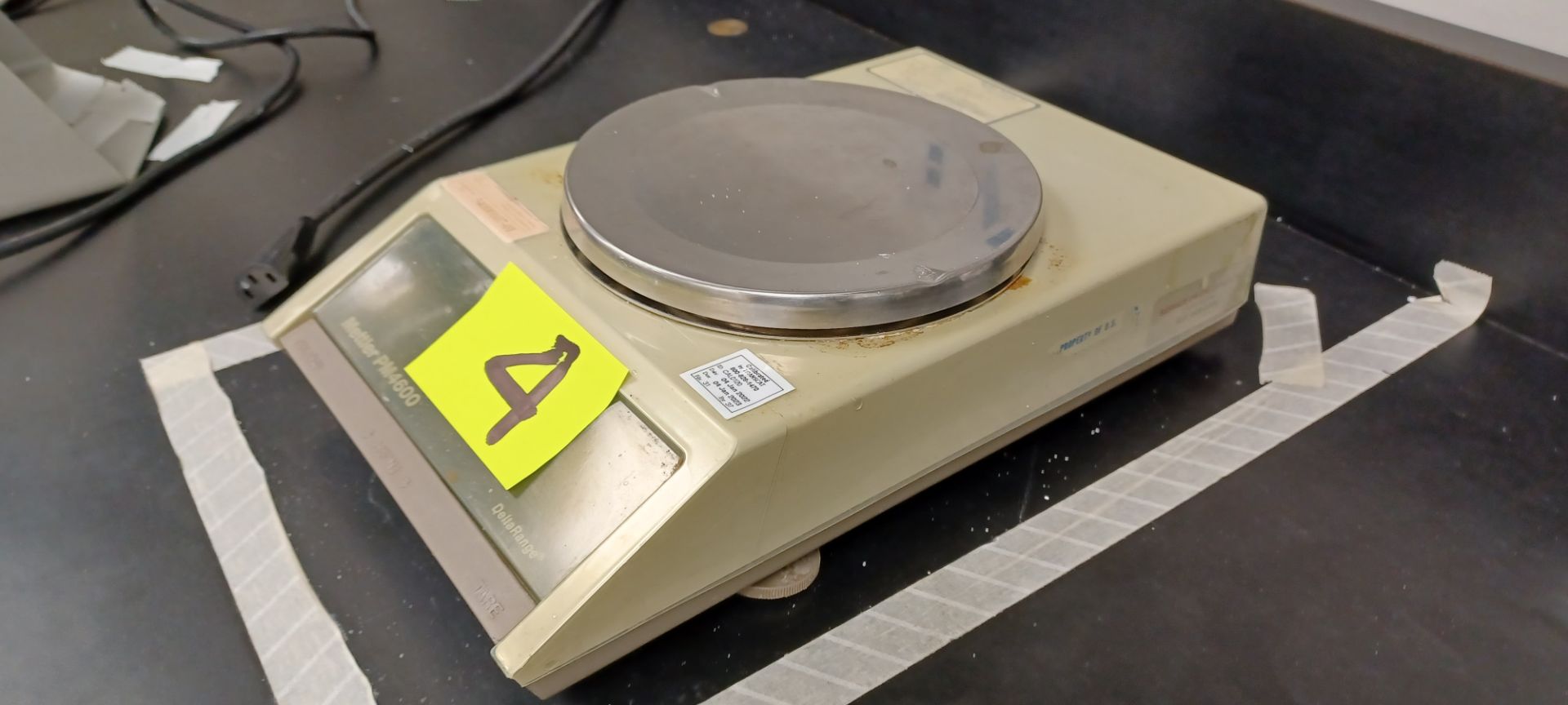 METTLER PM4600 DELTARANGE SCALE BALANCE, CALIBRATED UNTIL 1/2023 - Image 2 of 5