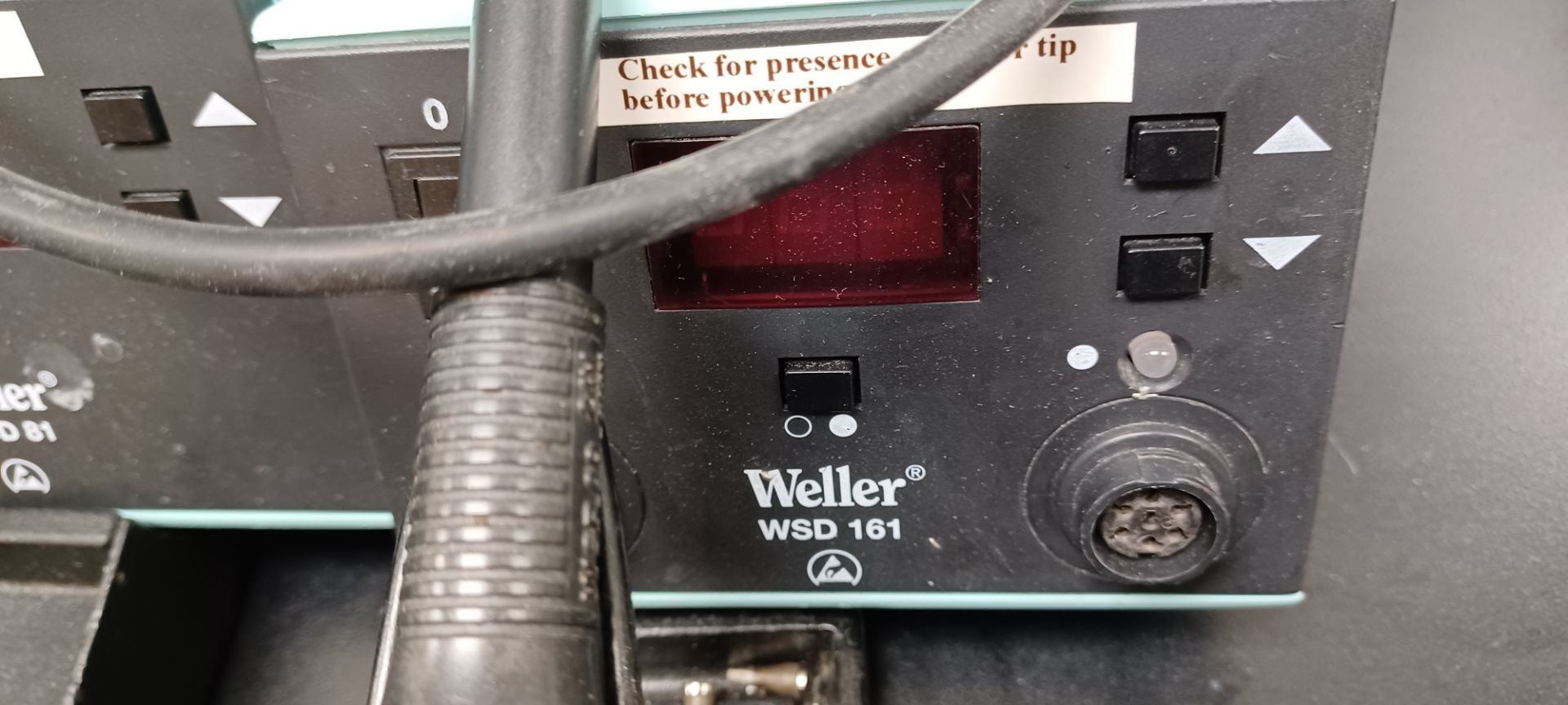 WELLER WSD 161 & WSD 81 SOLDERING GUNS, CALIBRATED UNTIL 9/2024 - Image 4 of 8