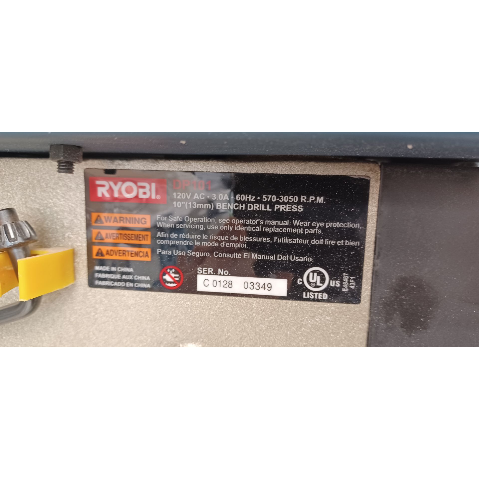 BTW Heavy Duty 1/2" Drill Chuck Upgrade – Replaces Ryobi DP101 Drill Press