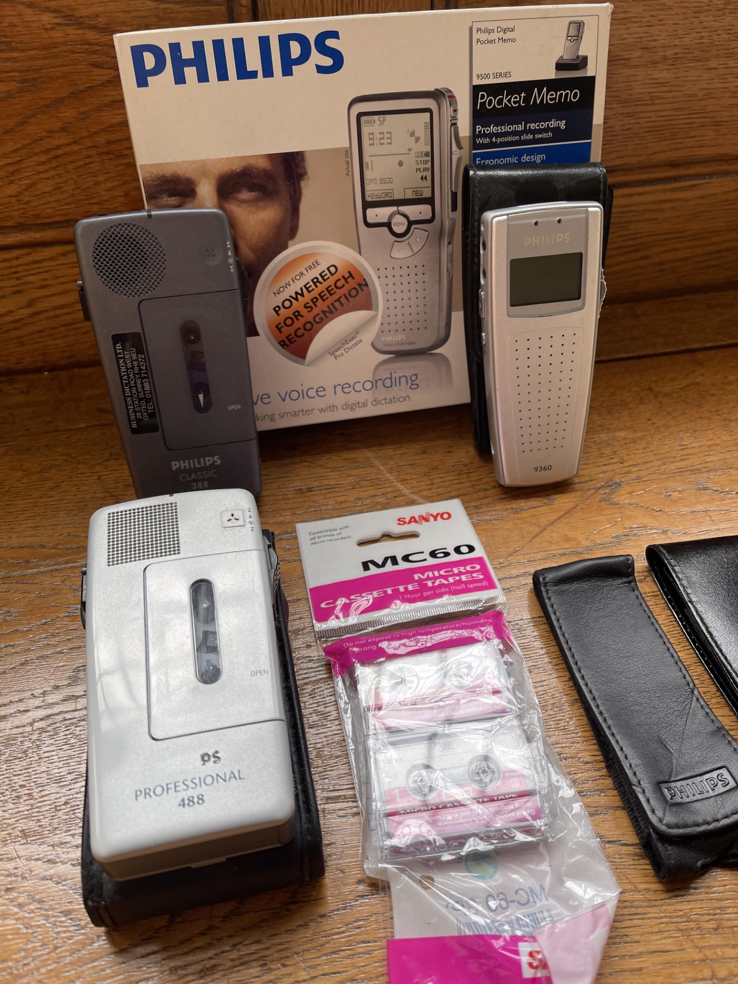 LOT OF POCKET MEMO PERSONAL RECORDING DEVICES - Image 2 of 2