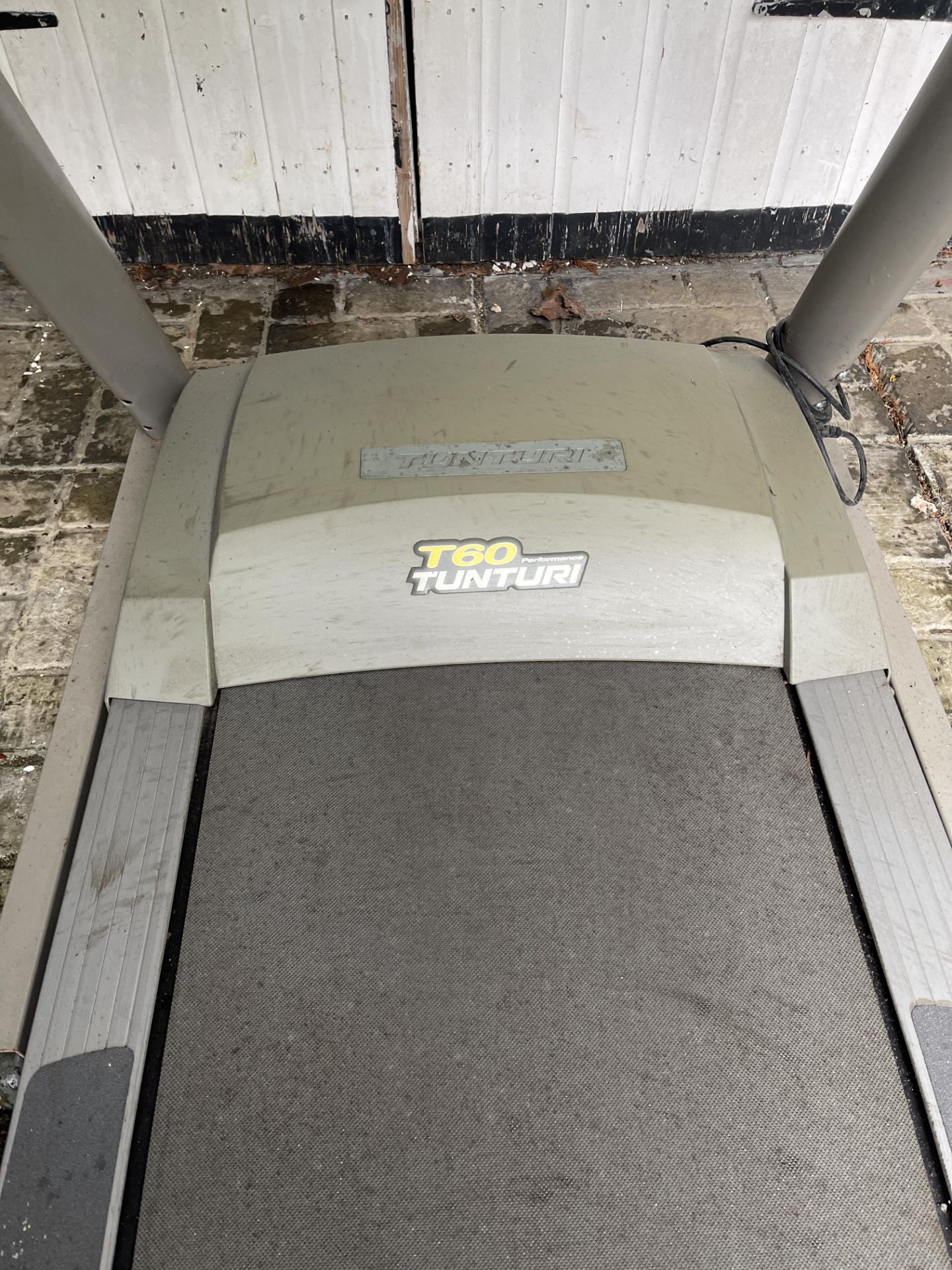 T60 TUNTURI TREADMILL , FOLDS UP SOLD AS IS - Image 3 of 5