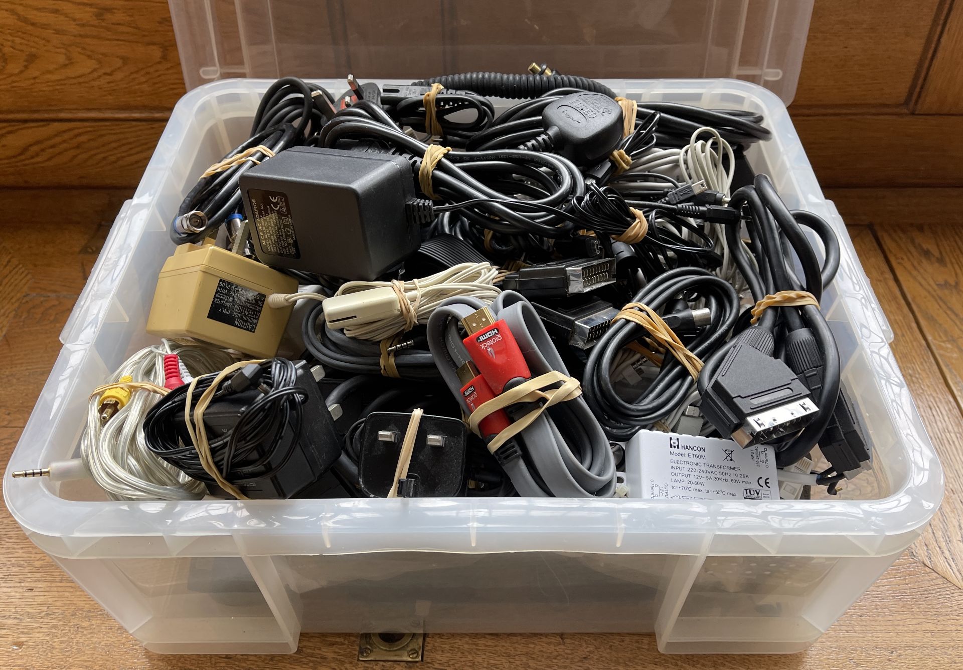 HUGE LOT OF SEPARATED POWER CORDS, CHARGERS AND VALUABLE PLUGS