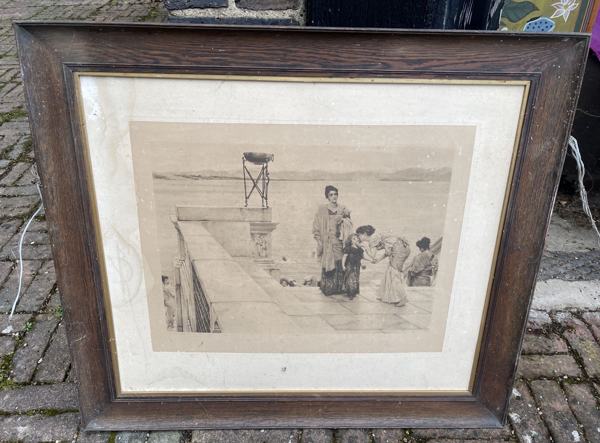 BEAUTIFUL FRAMED ANTIQUE DRAWING