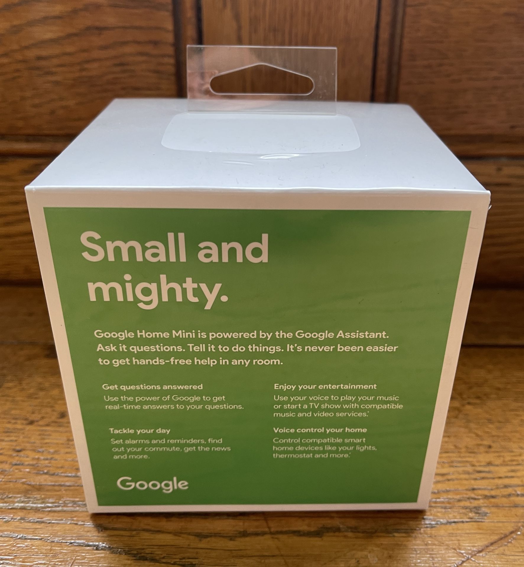 BRAND NEW GOOGLE MINI HOME SEALED IN BOX - Image 2 of 2