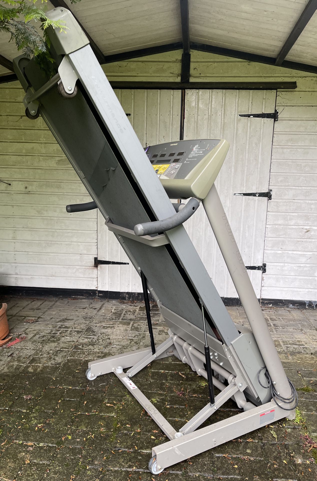 T60 TUNTURI TREADMILL , FOLDS UP SOLD AS IS