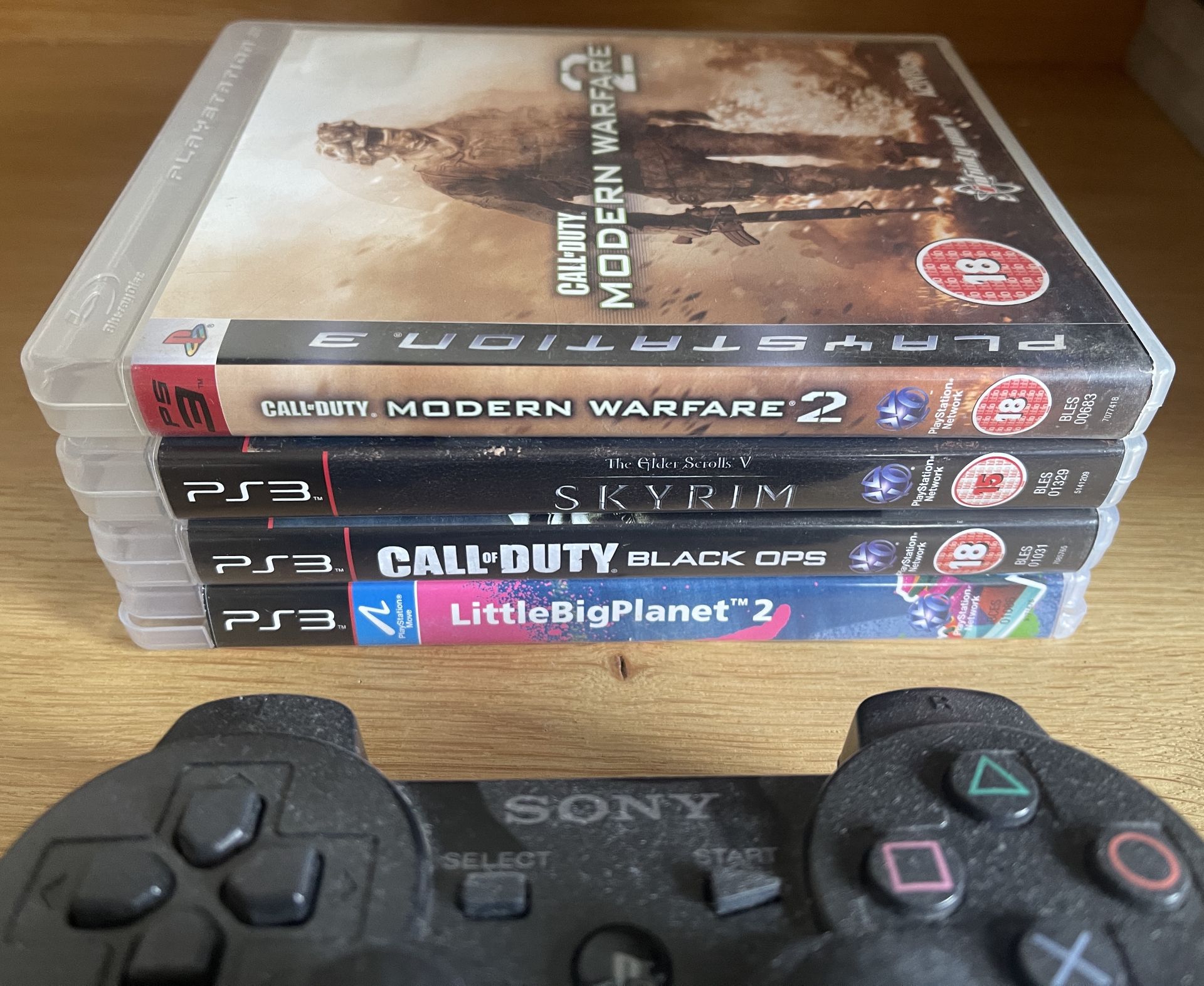 PS3 AND GIANT LOT OF GAMES PLAYSTATION SONY 3 LOT - Image 7 of 7