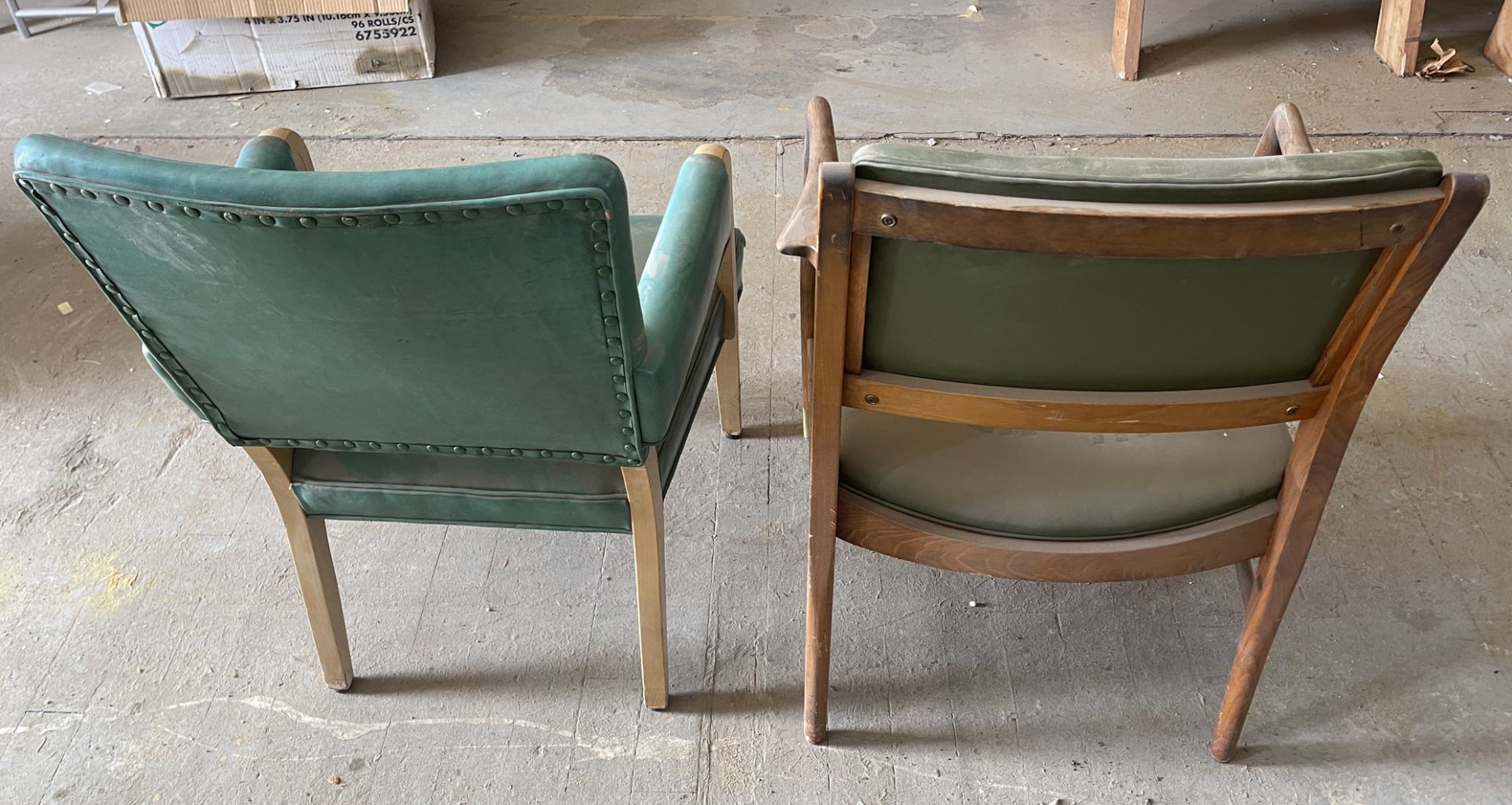 VINTAGE ART DECO CHAIRS , HIGHLY SEARCHED BY COLLECTORS - Image 2 of 3