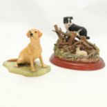 Border fine arts James Herriot : Found safe t/w Border Fine Arts labrador