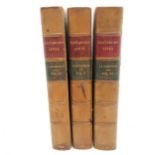 3 x volumes (IV, V & VI) 1792 'Plutarch's lives, translated from the original greek, with notes,