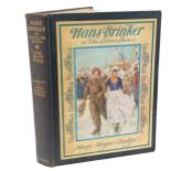 1926 book - Hans Brinker or the silver skates by Mary Mapes Dodge.