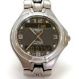 Tissot 1853 titanium 100m gents quartz watch - 32mm case & running