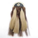 Antique horse hair Sporran C1820, worn by boys in the pipe and drum band from the Royal Caledonian