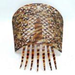 very large antique hair comb 29cm high x 27cm wide. Condition reportIn good condition