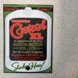 Wakefield Castro XL Austin Motor Co. Ltd contemporary enamel sign. 50cm x 36cm Condition reportsmall