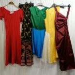 Maroon Joseph dress t/w 4 others all size small