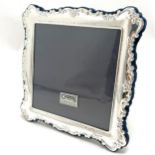 Silver fronted picture frame (in unused condition) in original retail box by Carrs of Sheffield -