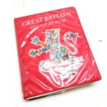 Great Britain stamp album from George V to QEII 1987 (most commemoratives are there in mint