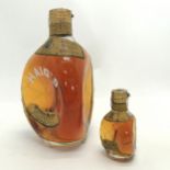 Haig's vintage bottle of old blended scotch whisky t/w vintage miniature - both bottles unopened