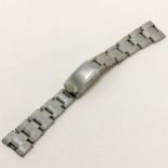 Vintage Rolex Oyster steel bracelet #7205 - 13.5cm long & lacks both end links