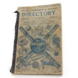 1936-37 Yeovil, Sherborne & district directory ~ a/f & missing map to end of book
