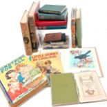 Qty of mostly childrens books inc Kate Greenaway Mother goose (a/f), Bookano etc