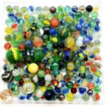 Qty of marbles inc vintage