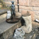 Boot scraper, meercat figure, sundial etc...