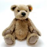 Steiff jointed teddy bear - 36cm. With Steiff button, In good condition