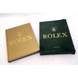 Rolex book by George Gordon ~ slight damage to spine & wear to 1 pull out at back of book & has