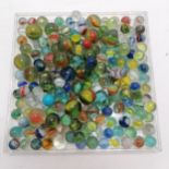 Quantity of vintage marbles