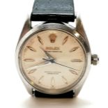 Rolex oyster perpetual chronometer gents wristwatch in a stainless steel oyster case (32mm) #6564