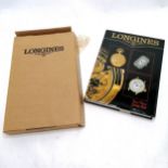 Longines book by Marozzi / Toselli - in original posted packaging with slight scuff to top of spine