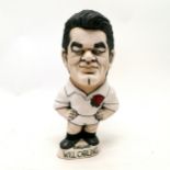 Grogg figurine of rugby union player Will Carling - 24cm high