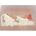 Kay Boyce signed artists proof print 'Sleeping Beauty' #4/10 - 84cm x 60cm
