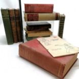 15 x vintage / antiquarian books inc WWII (1946) Westward Bound (complete with map of Deolali /