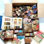 Large collection / lot of matchbox covers & labels