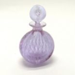 Caithness Danielle scent bottle - 15cm high with no obvious damage