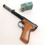 Diana Mod 2 air pistol with 2 boxes of pellets