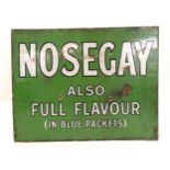 Antique double sided advertising sign-Special Nosegay for pipe or cigarette & Nosegay