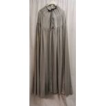 1960s polyester crepe cape by Jean Allen, good condition.